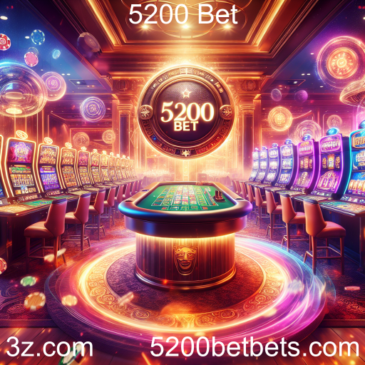 Explore o Mundo dos Jogos de Cassino na 5200 Bet